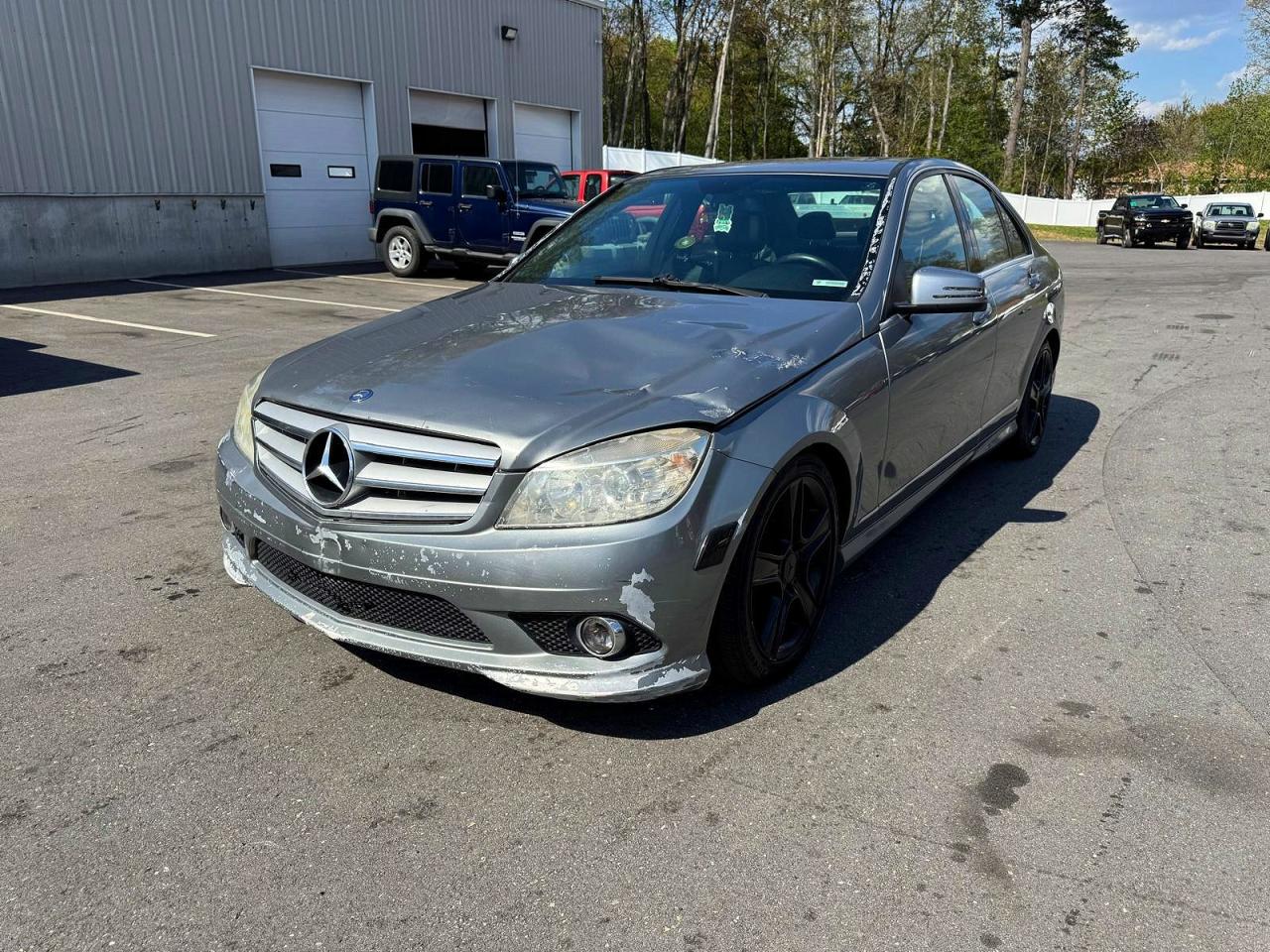 2010 Mercedes-Benz C 300 Sport, VIN WDDGF8BB7AF451845 — Minor dents and scratches