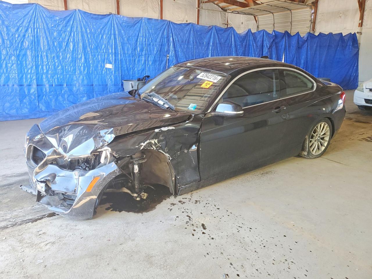 2014 BMW 2 Series 228i, VIN WBA1F5C50EVV99044 — Side