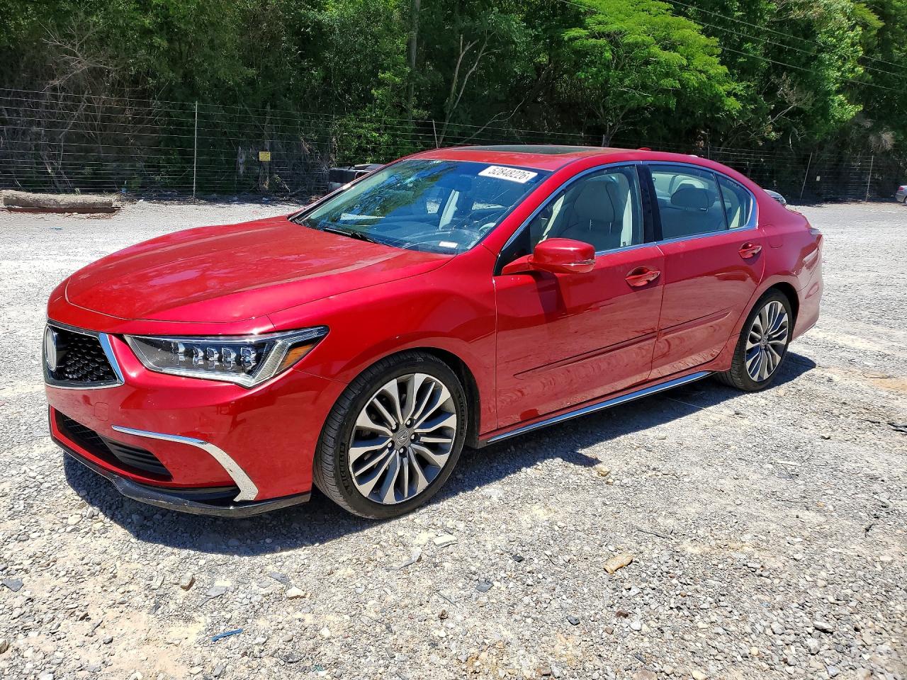 2018 Acura RLX Technology, VIN JH4KC1F5XJC001583 — Hail