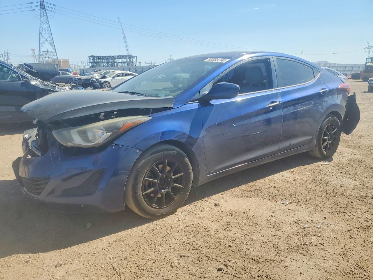 2016 Hyundai Elantra SE, VIN 5NPDH4AE6GH770938 — Front end