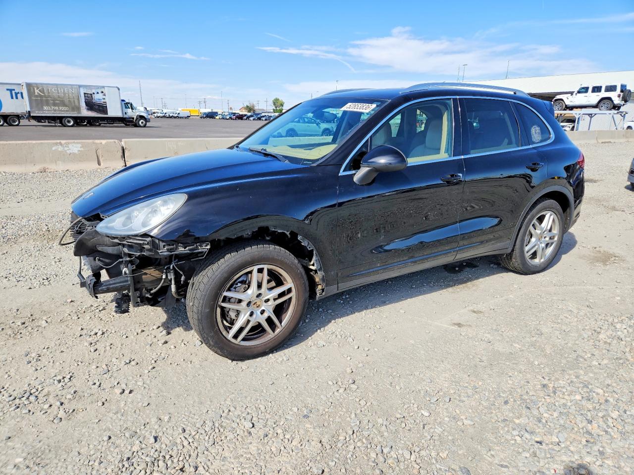 2012 Porsche Cayenne S, VIN WP1AB2A25CLA44233 — Front end