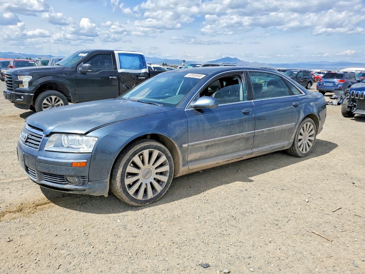 2004 Audi A8, VIN WAUML44E54N012205 — Front end