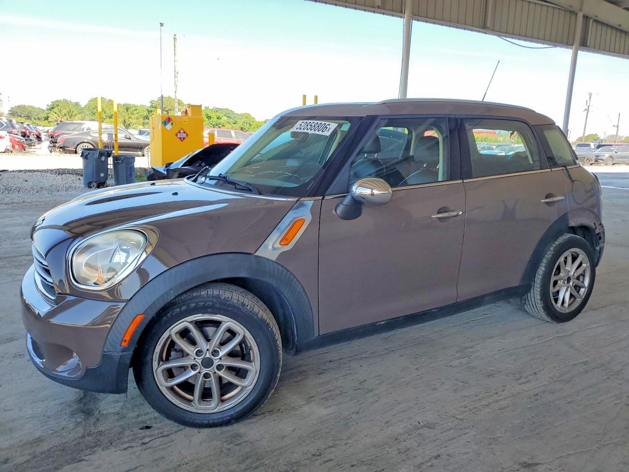 2015 MINI Countryman, VIN WMWZB3C52FWR42628 — Rear end