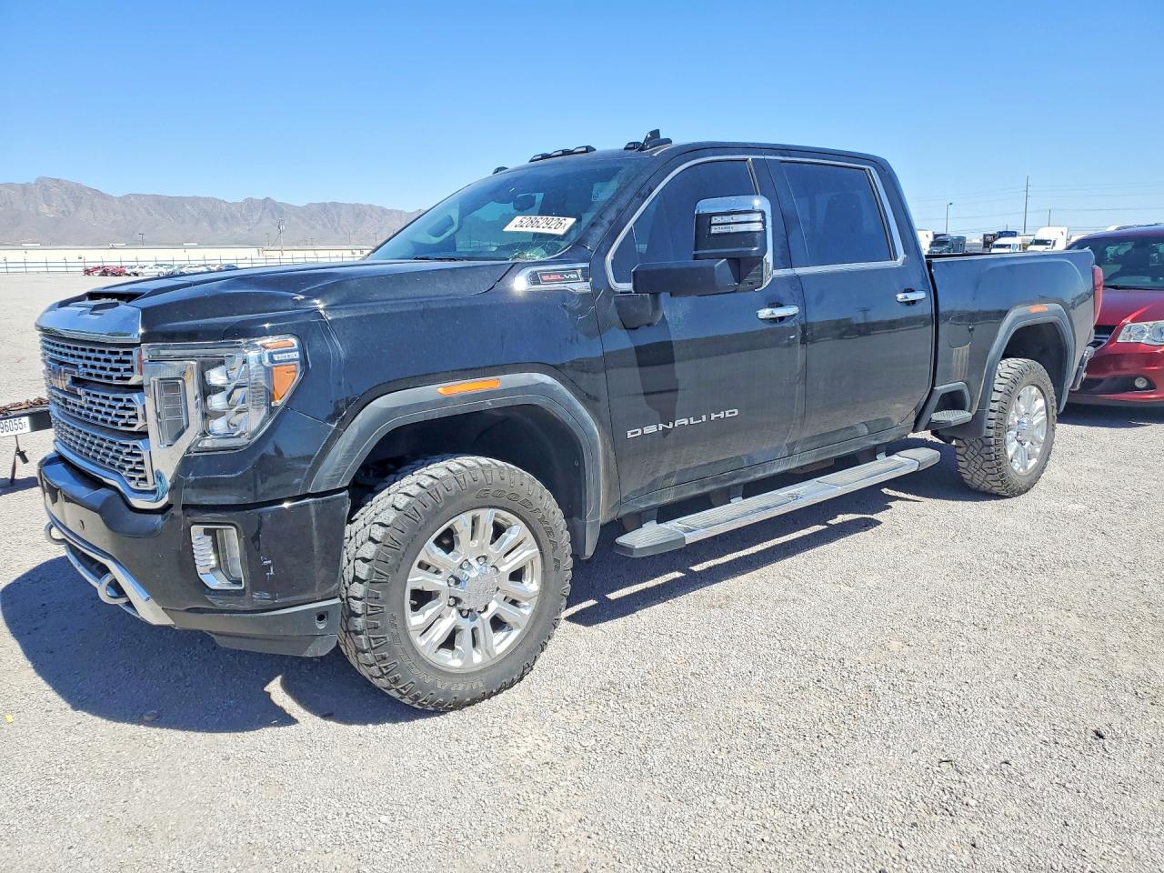 2022 GMC Sierra 2500HD Denali, VIN 1GT49RE76NF180347 — Missing or altered VIN