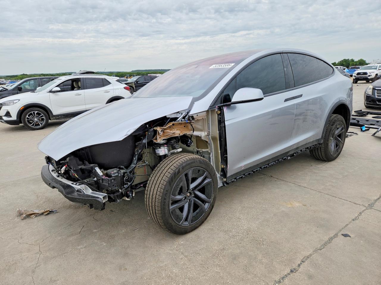 2026 Tesla Model X, VIN 7SAXCBE54TF480395 — Front end