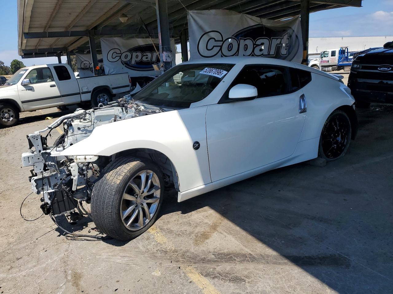 2015 Nissan 370Z Sport, VIN JN1AZ4EH8FM442349 — Вандализм