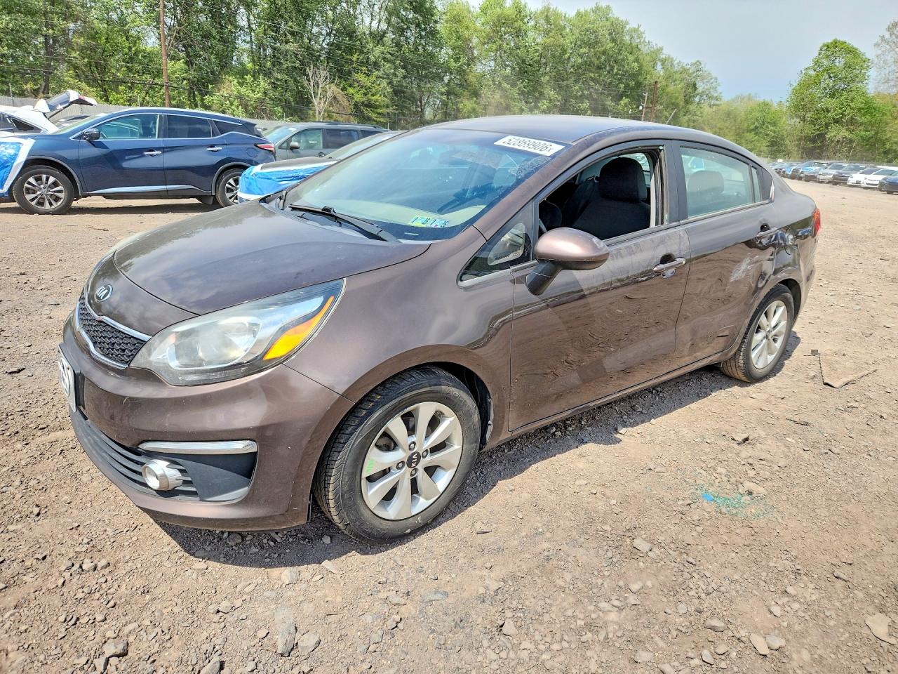 2016 Kia Rio EX, VIN KNADN4A33G6578567 — Vandalism