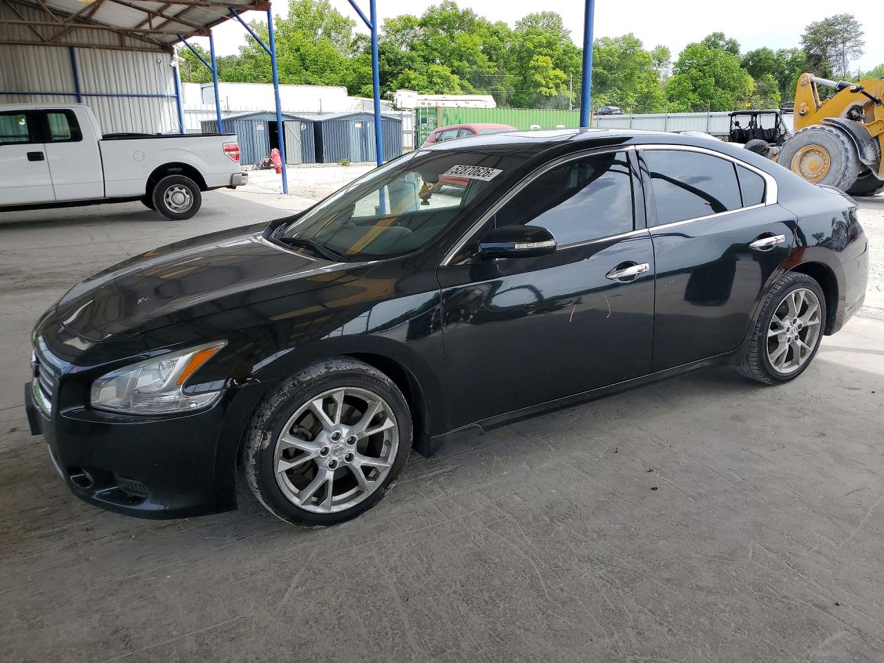 2012 Nissan Maxima S, VIN 1N4AA5APXCC837163 — Бок