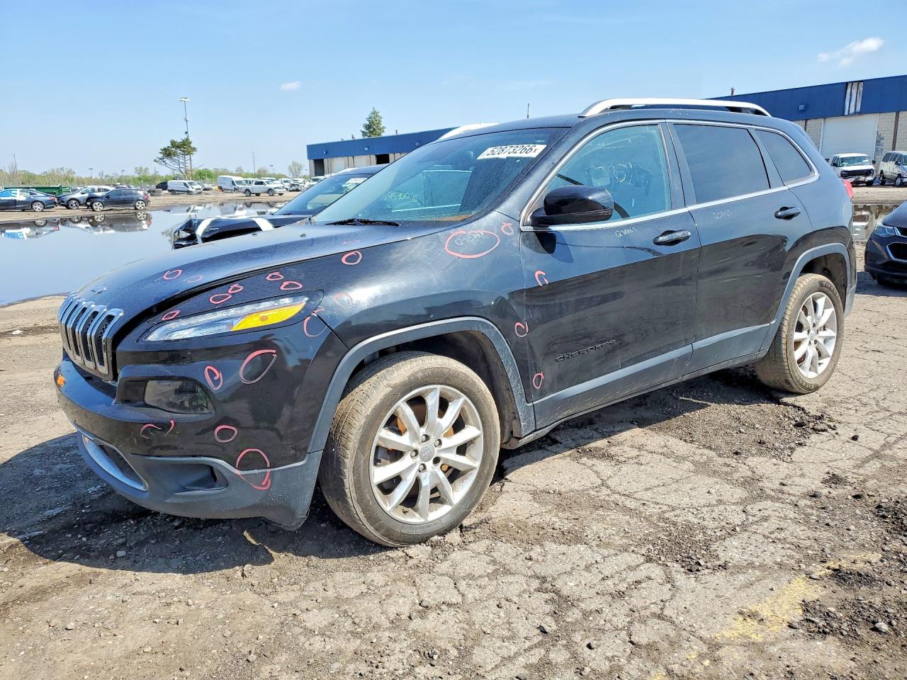 2015 Jeep Cherokee Limited, VIN 1C4PJLDS4FW598222 — Перед