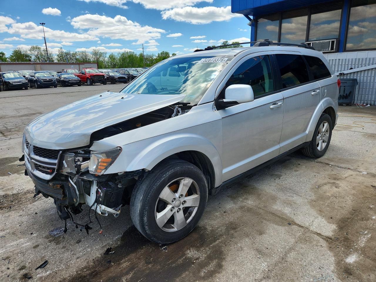 2011 Dodge Journey Mainstreet, VIN 3D4PH1FG2BT565442 — Front end