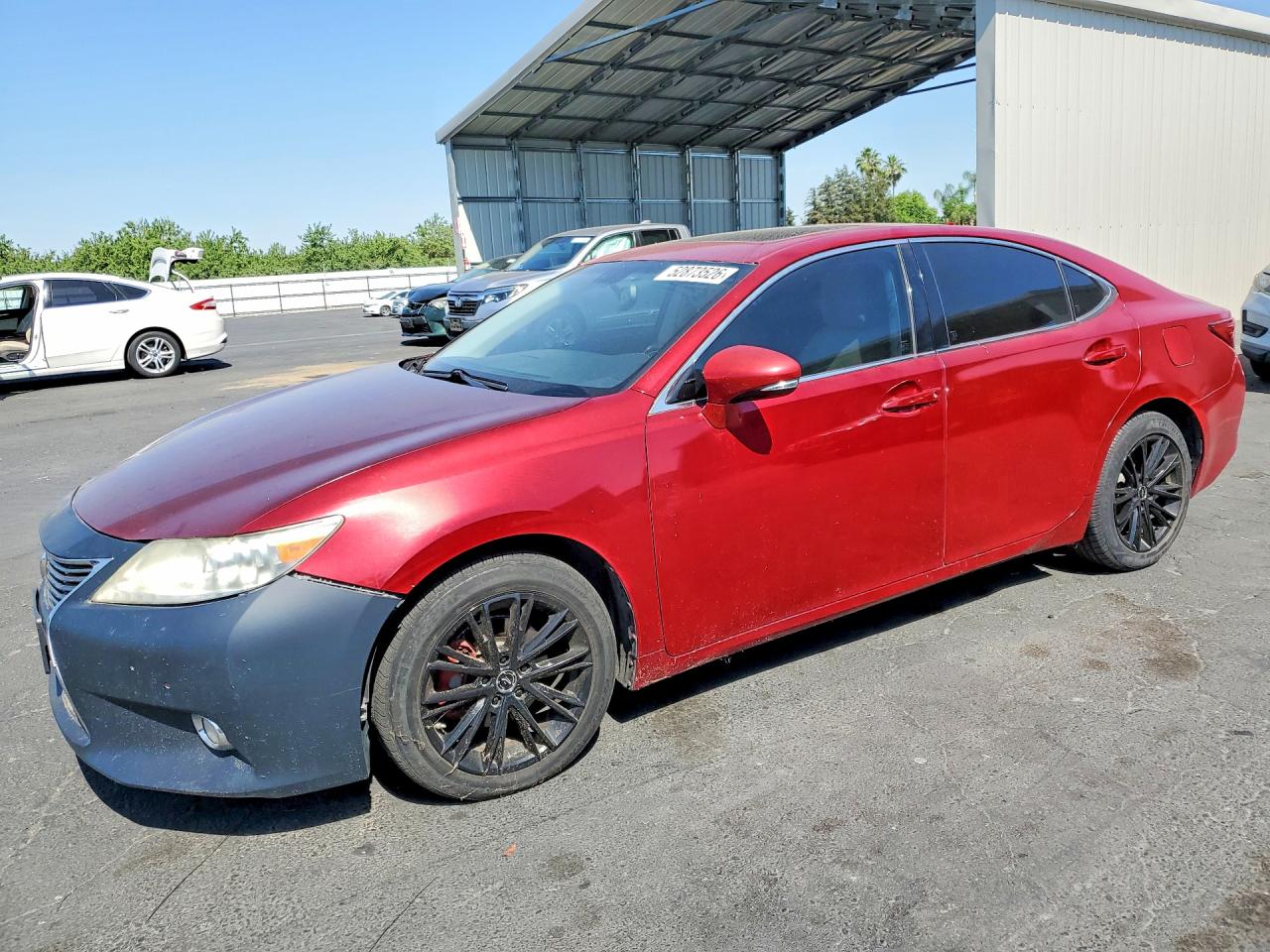 2013 Lexus ES 250, VIN JTHBK1GG7D2029760 — Partial repair