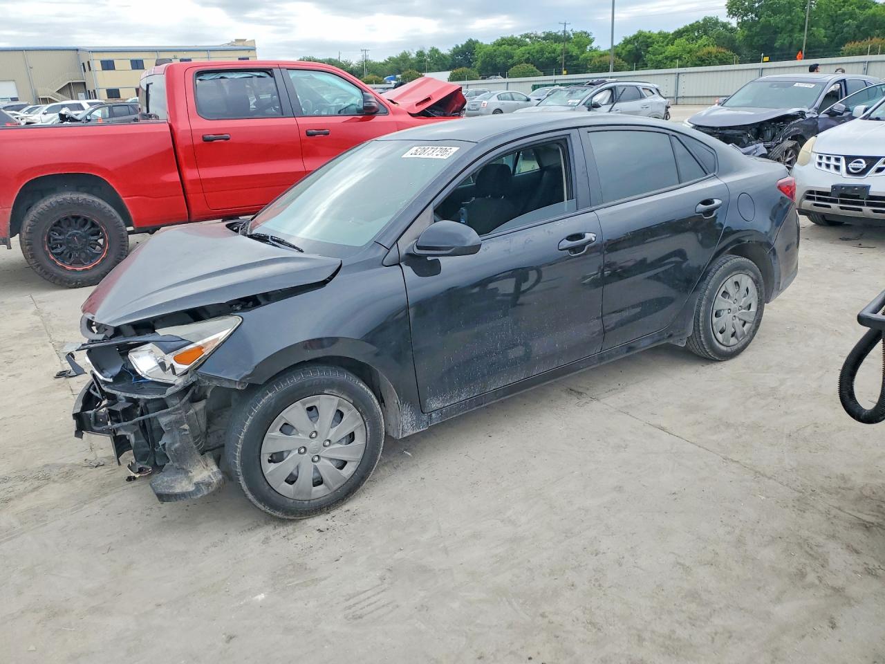 2020 Kia Rio LX, VIN 3KPA24AD2LE335148 — Front end
