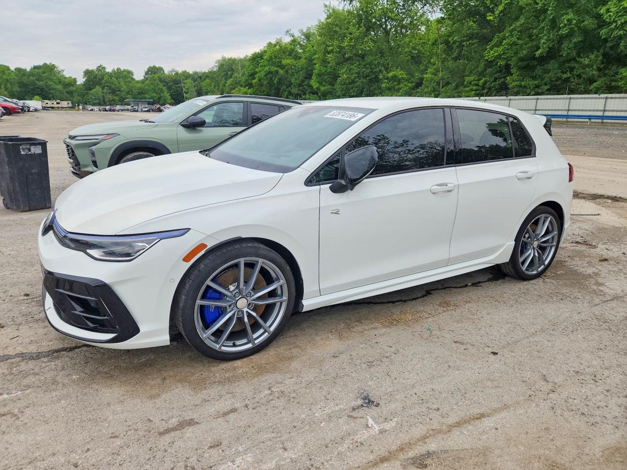 2025 Volkswagen Golf R, VIN WVWEB7CD0SW215028 — Partial repair