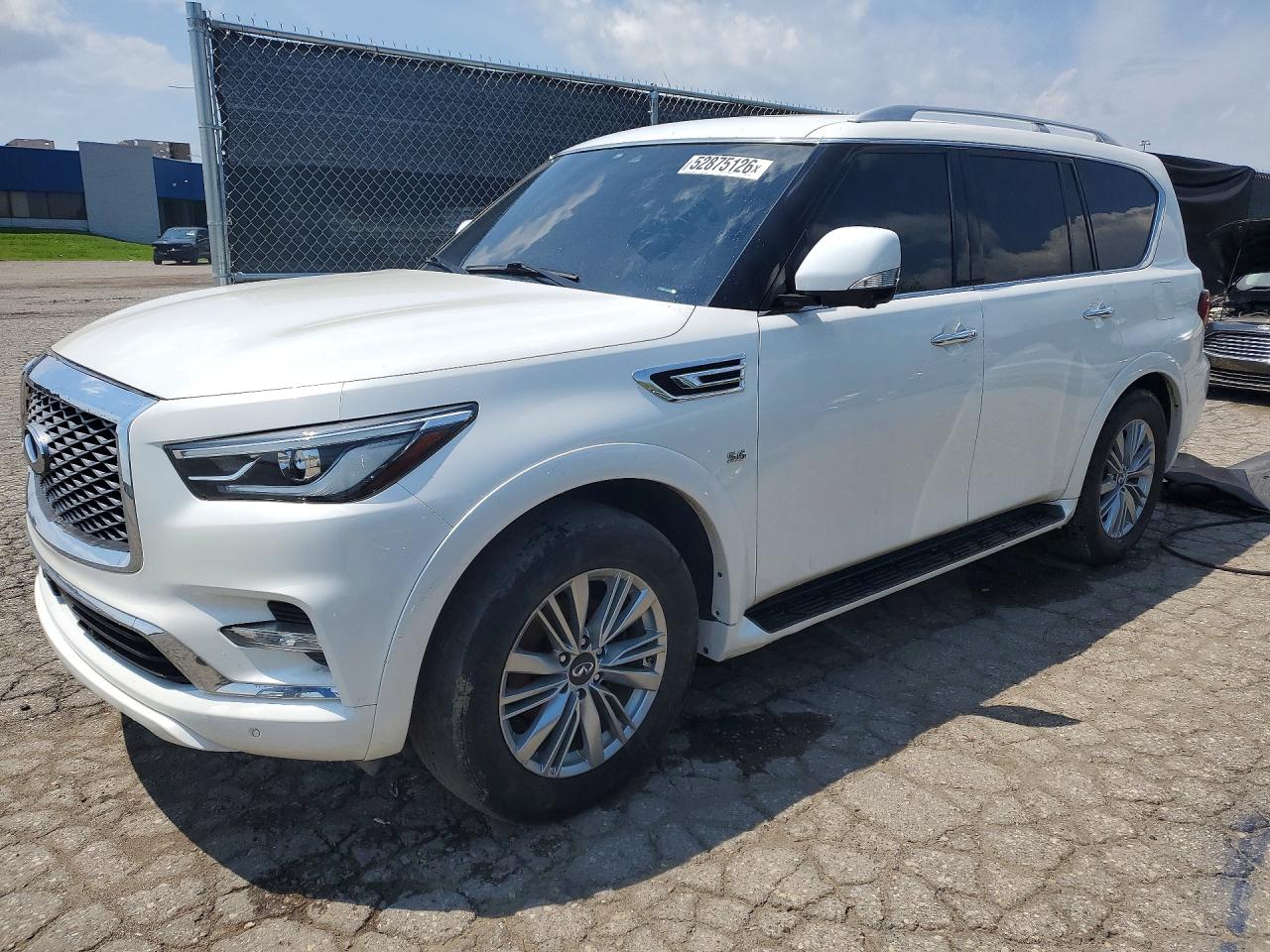 2018 Infiniti QX80, VIN JN8AZ2NE7J9194344 — Minor dents and scratches