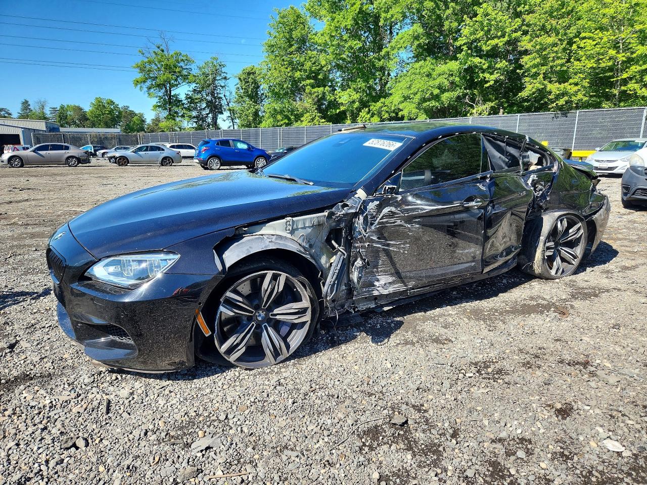 2014 BMW M6, VIN WBS6C9C58ED466782 — Side