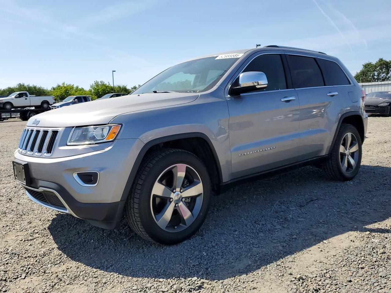 2014 Jeep Grand Cherokee Limited, VIN 1C4RJFBG8EC588527 — Rear end