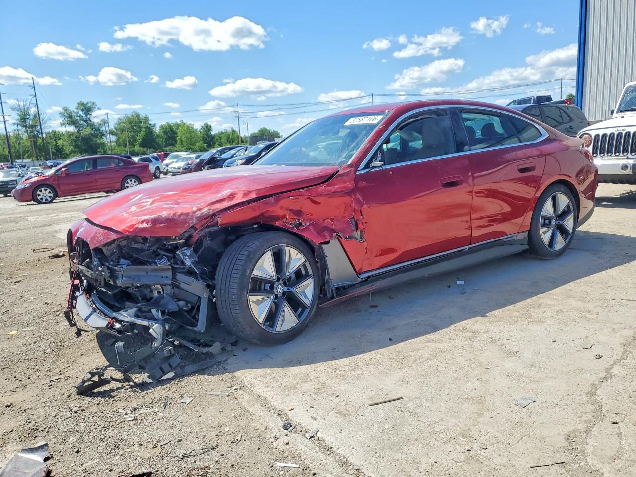 2025 BMW i4 eDrive40, VIN WBY23HD02SFV62036 — Front end