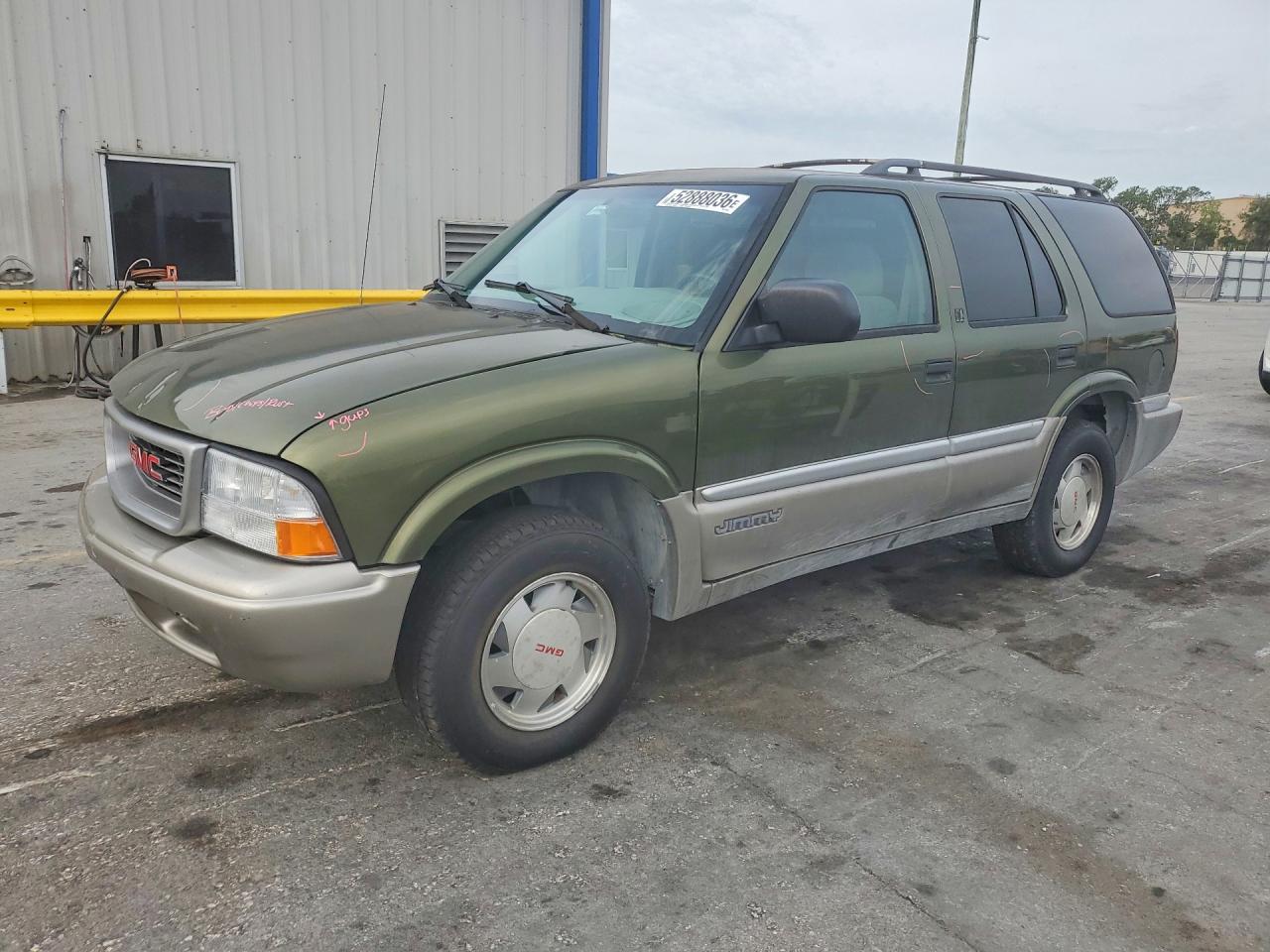 2001 GMC Jimmy SLE, VIN 1GKCS13WX12223055 — Бок