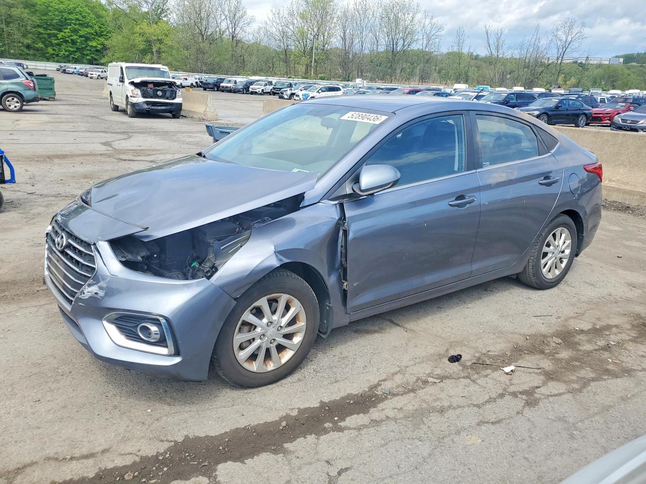 2020 Hyundai Accent SE, VIN 3KPC24A61LE100573 — Front end