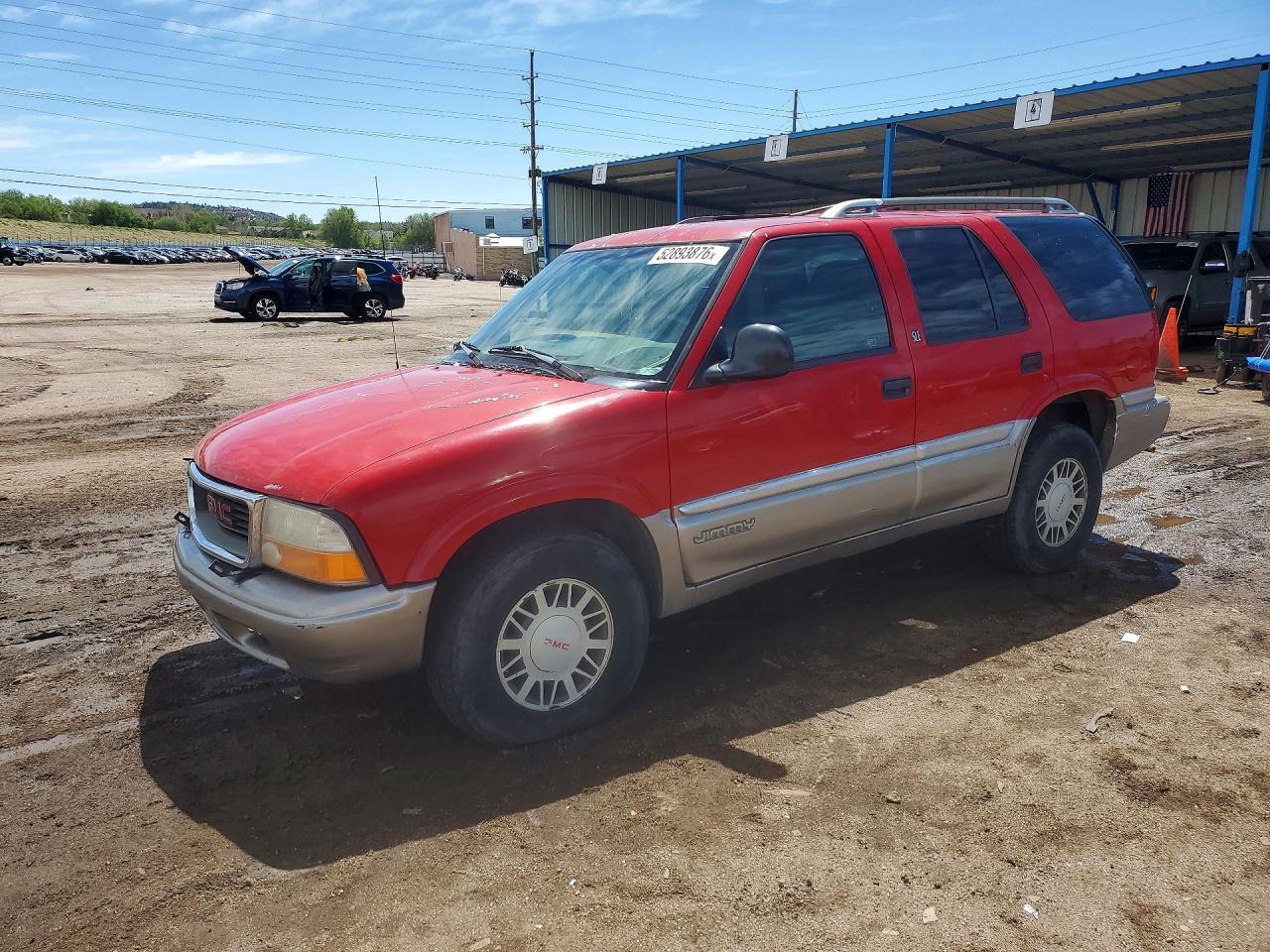 1998 GMC Jimmy SLS, VIN 1GKDT13W9W2544951 — Перед