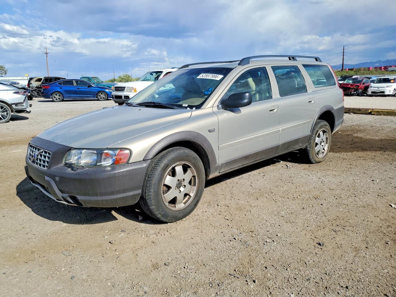 2001 Volvo V70, VIN YV1SZ58D611023467 — Днище