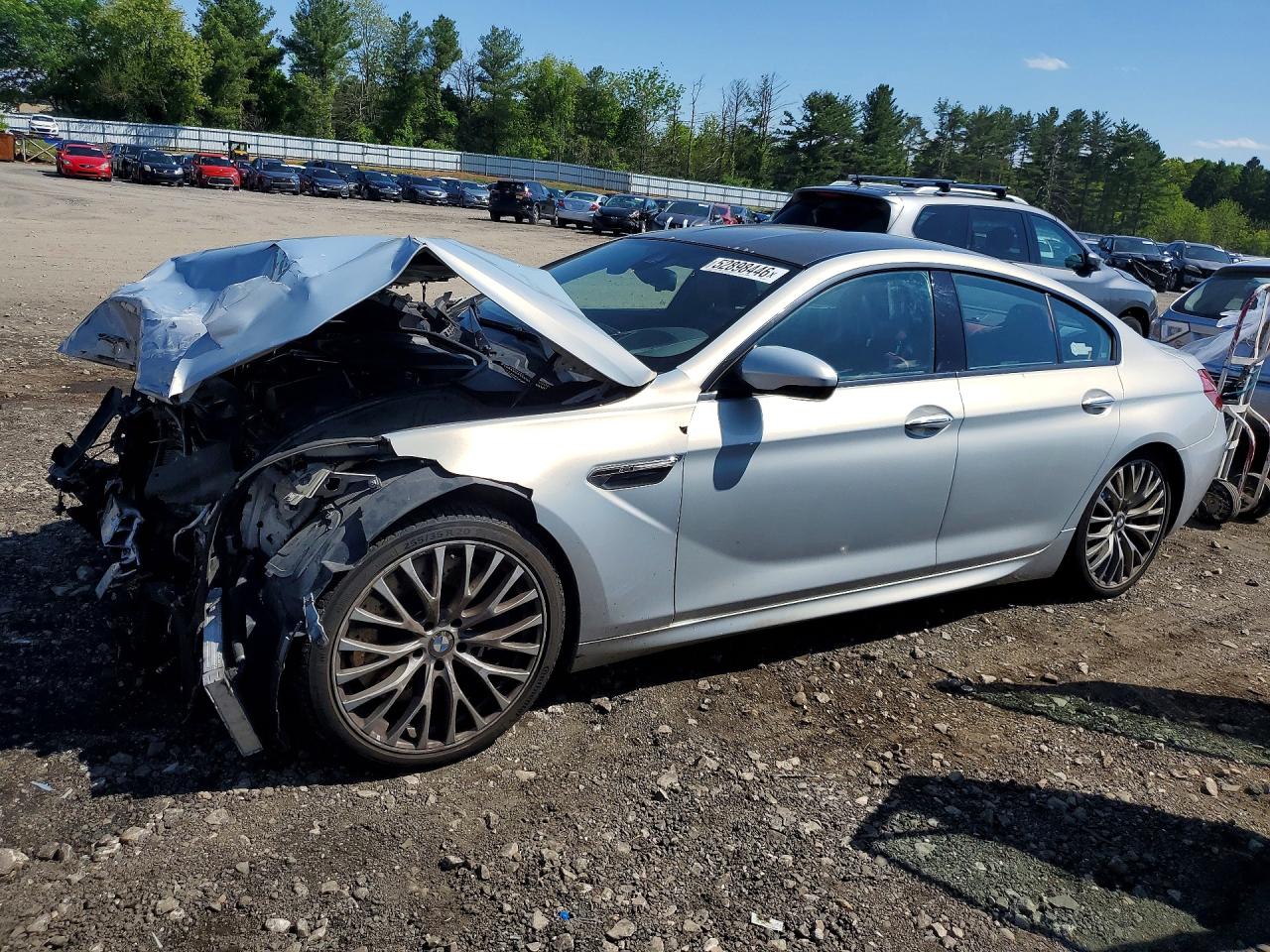 2016 BMW M6, VIN WBS6E9C55GG393737 — Front end