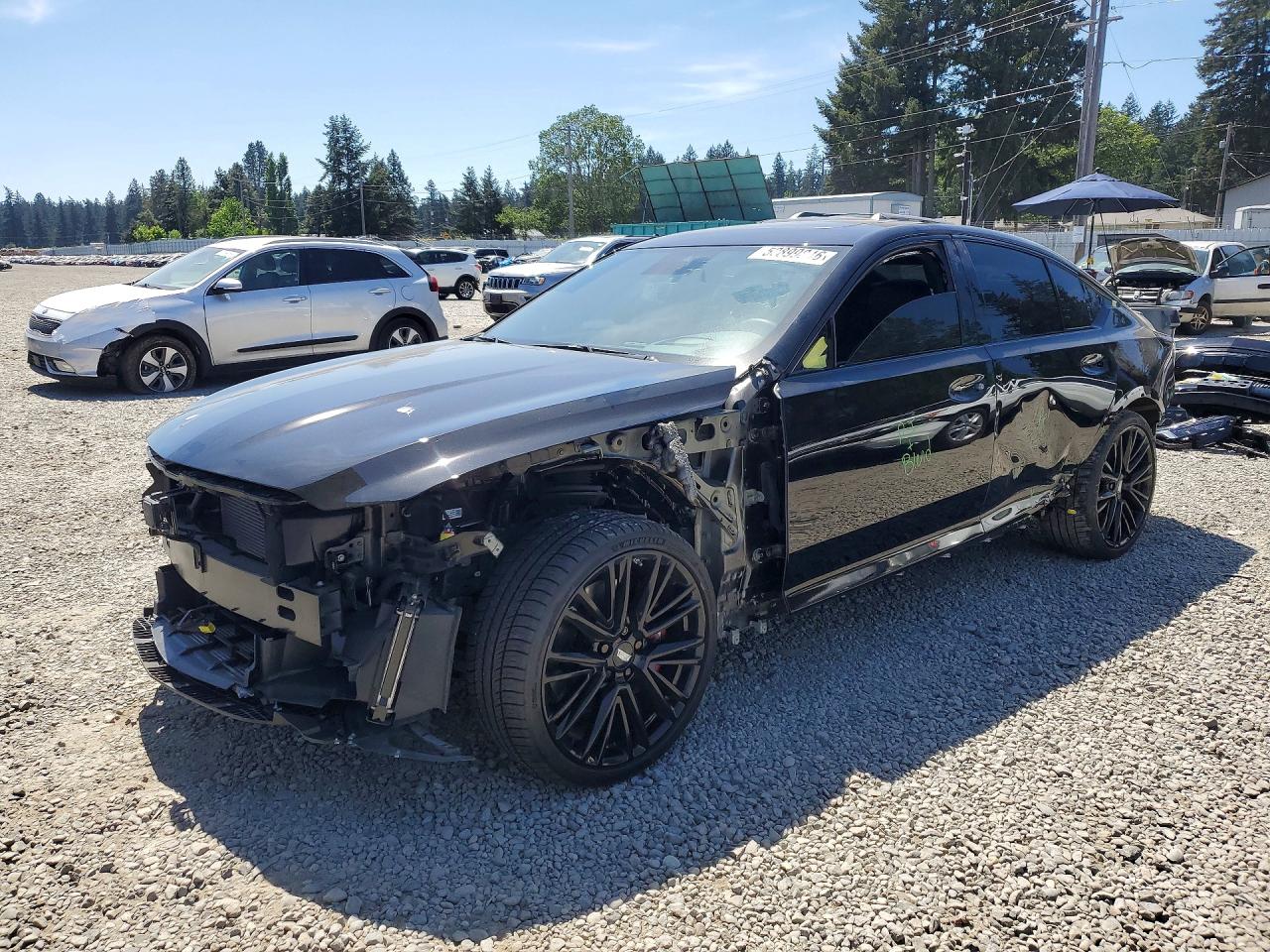 2023 Cadillac CT5-V, VIN 1G6DV5RW5P0153378 — Side