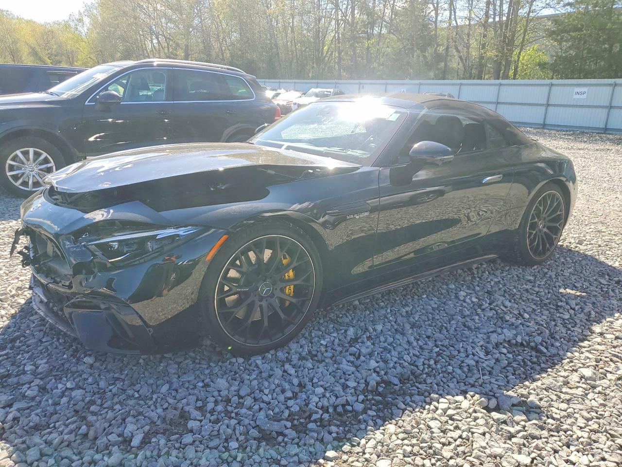 2022 Mercedes-Benz SL 63 AMG, VIN W1KVK8BB6NF008787 — Front end