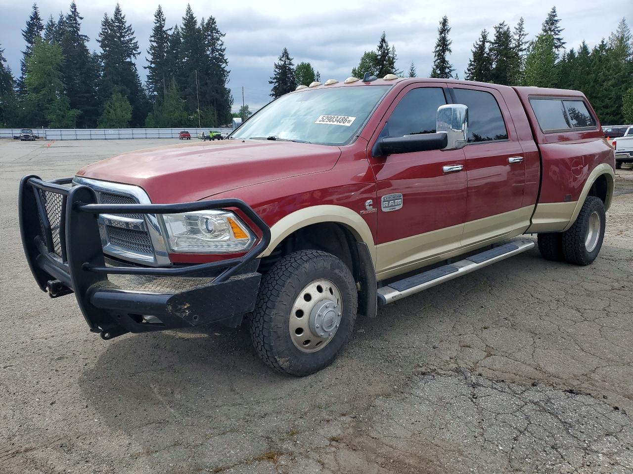 2014 Ram 3500 Longhorn, VIN 3C63RRNL9EG285916 — Rear end
