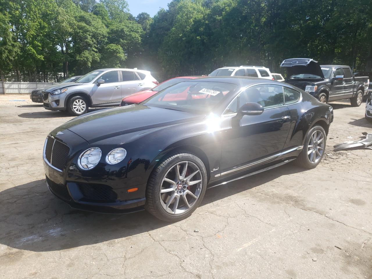 2014 Bentley Continental GT, VIN SCBFH7ZA4EC040856 — Rear end