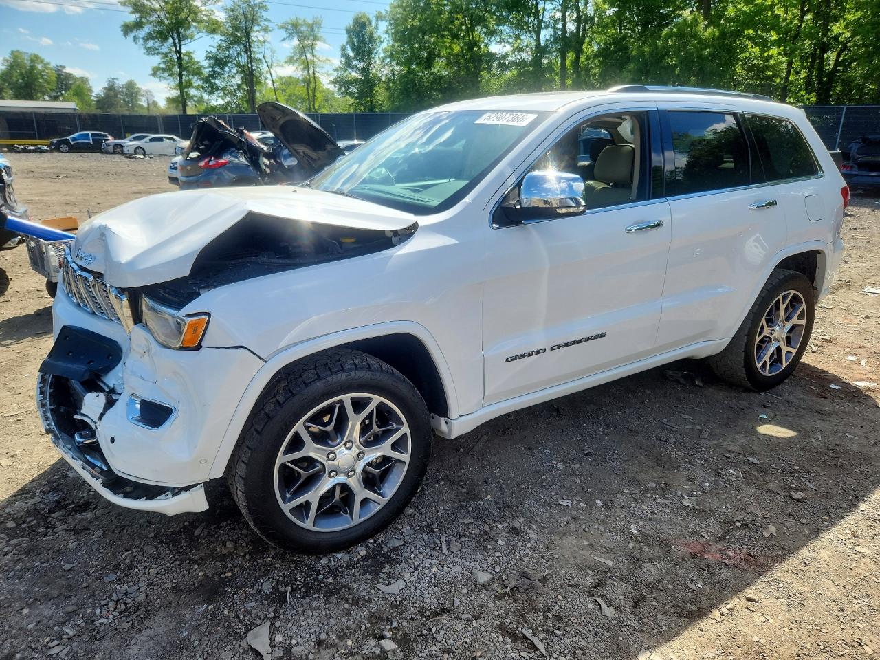 2021 Jeep Grand Cherokee High Altitude, VIN 1C4RJFCG4MC550581 — Front end