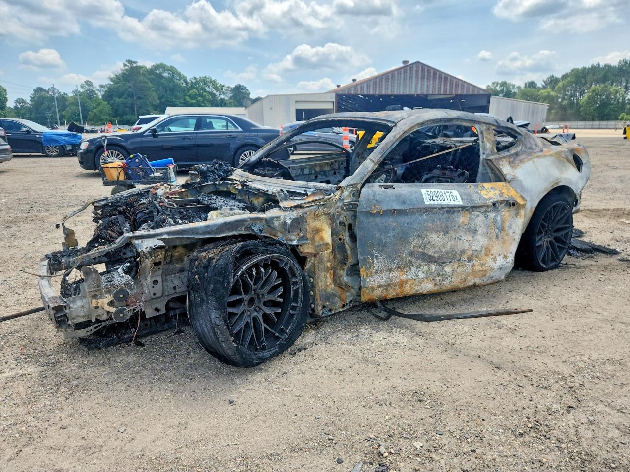 2015 Ford Mustang EcoBoost Premium, VIN 1FA6P8TH4F5380158 — Burn