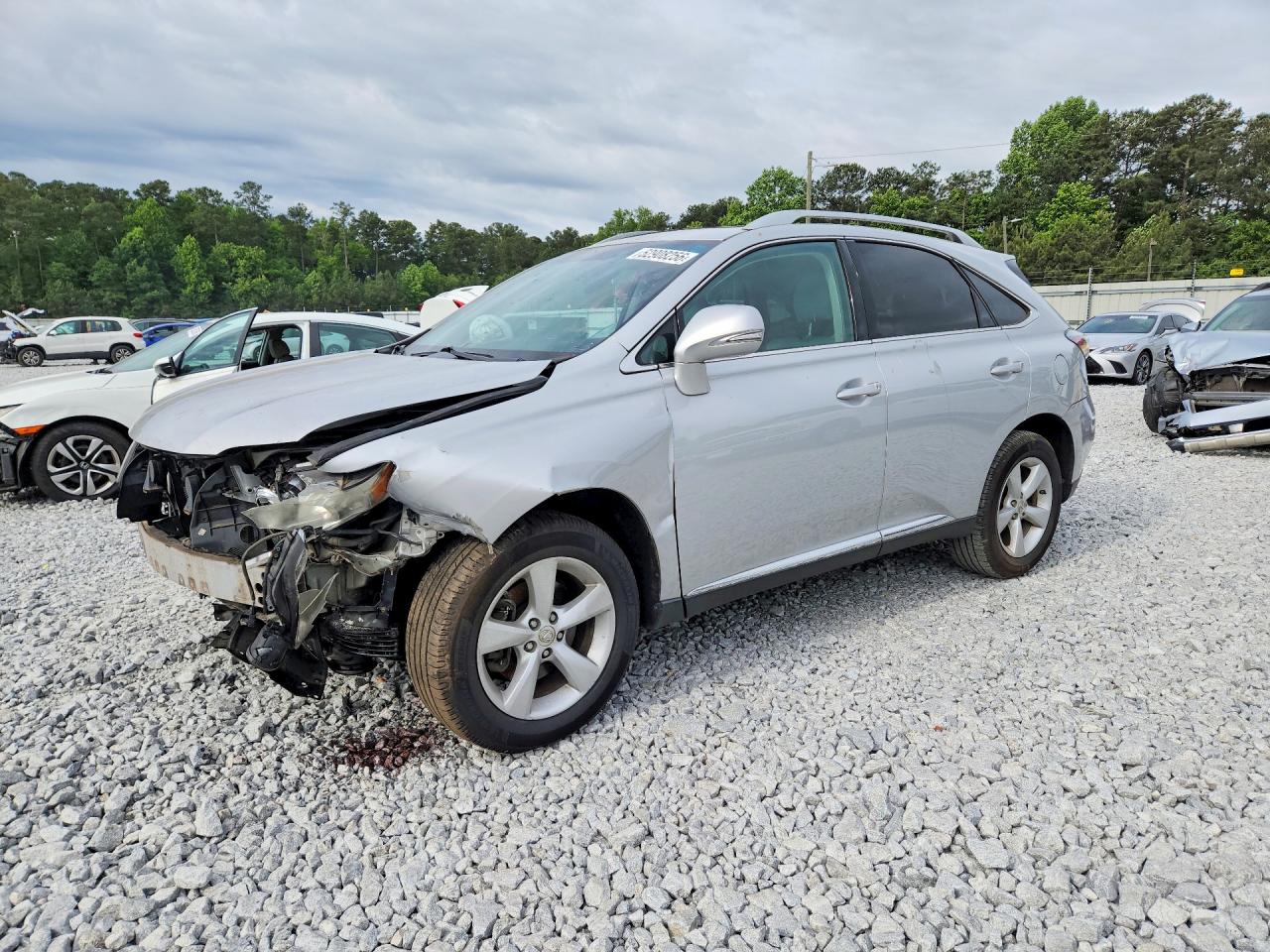 2011 Lexus RX 350, VIN 2T2BK1BA6BC115205 — Перед