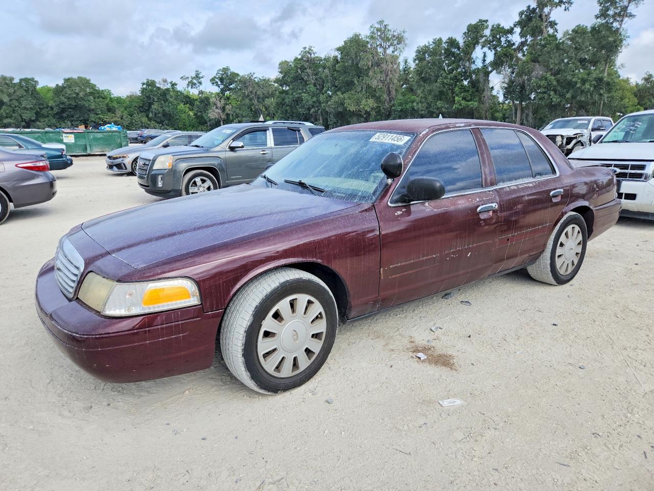 2006 Ford Police Interceptor, VIN 2FAHP71W26X151688 — Rear end