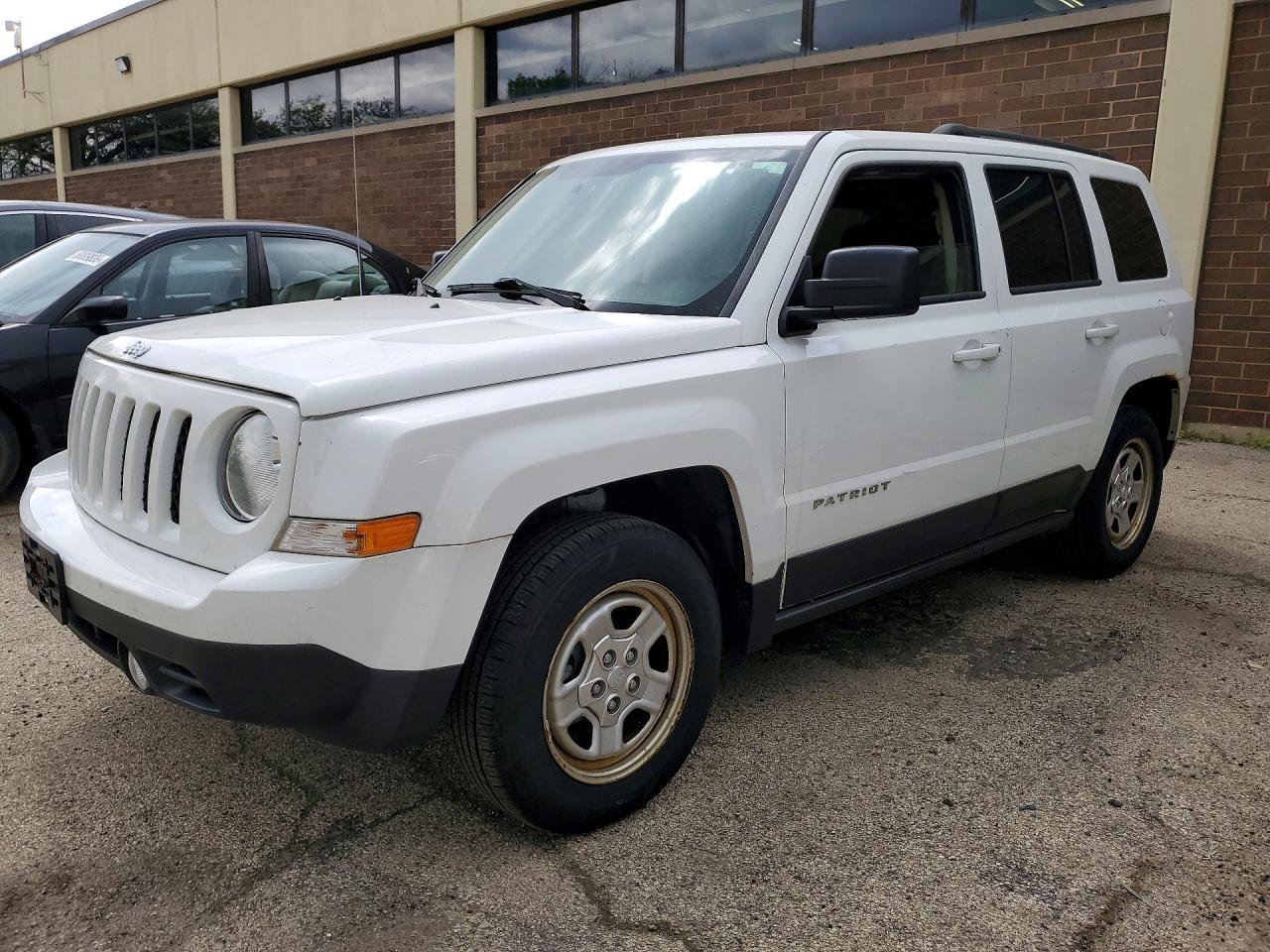 2017 Jeep Patriot Sport, VIN 1C4NJPBA3HD116279 — Normal wear