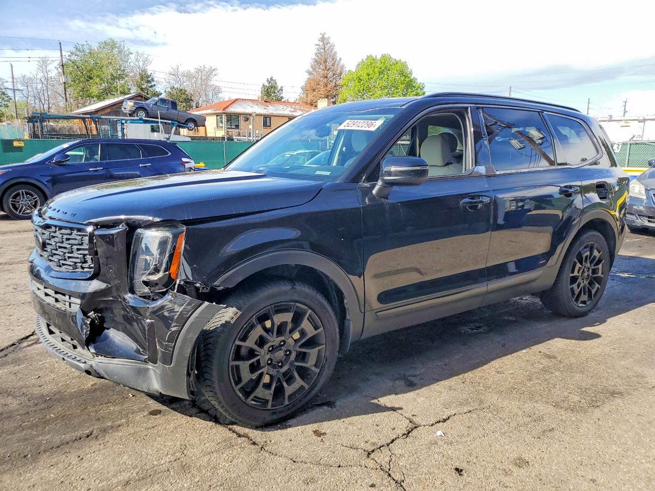 2021 Kia Telluride EX, VIN 5XYP3DHCXMG113420 — Front end