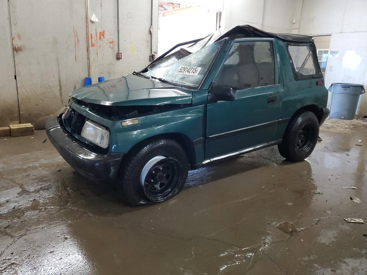 1998 Chevrolet Tracker, VIN 2CNBJ1863W6901170 — Rollover