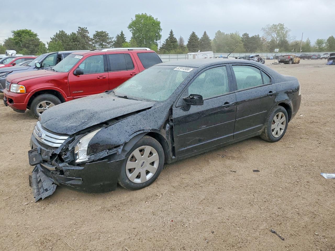 2007 Ford Fusion S, VIN 3FAHP06Z57R275433 — Front end