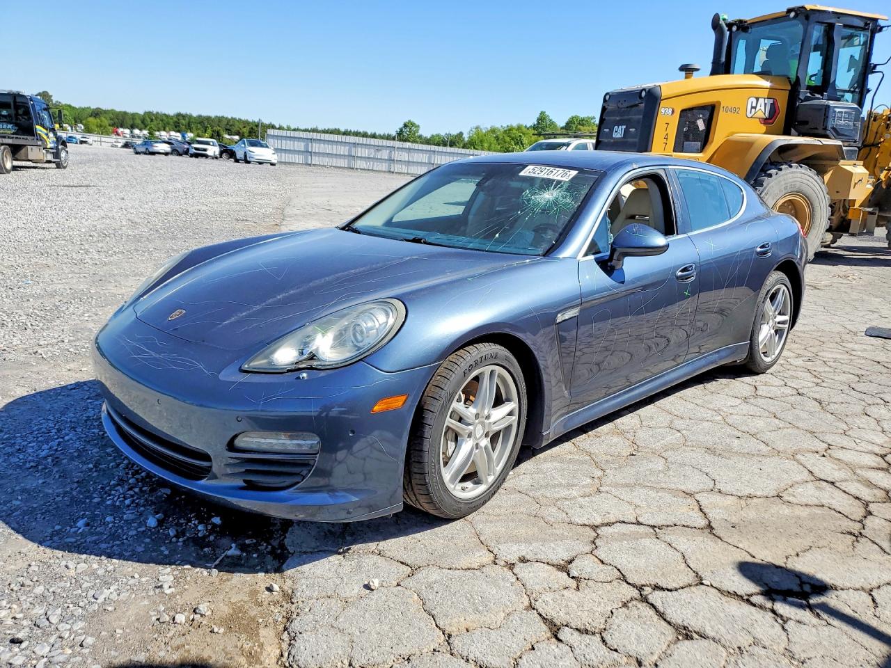 2010 Porsche Panamera S, VIN WP0AB2A71AL062092 — Vandalism
