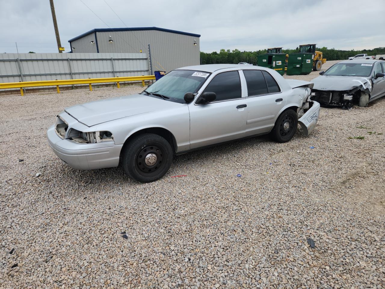 2008 Ford Police Interceptor, VIN 2FAFP71V88X179562 — Rear end