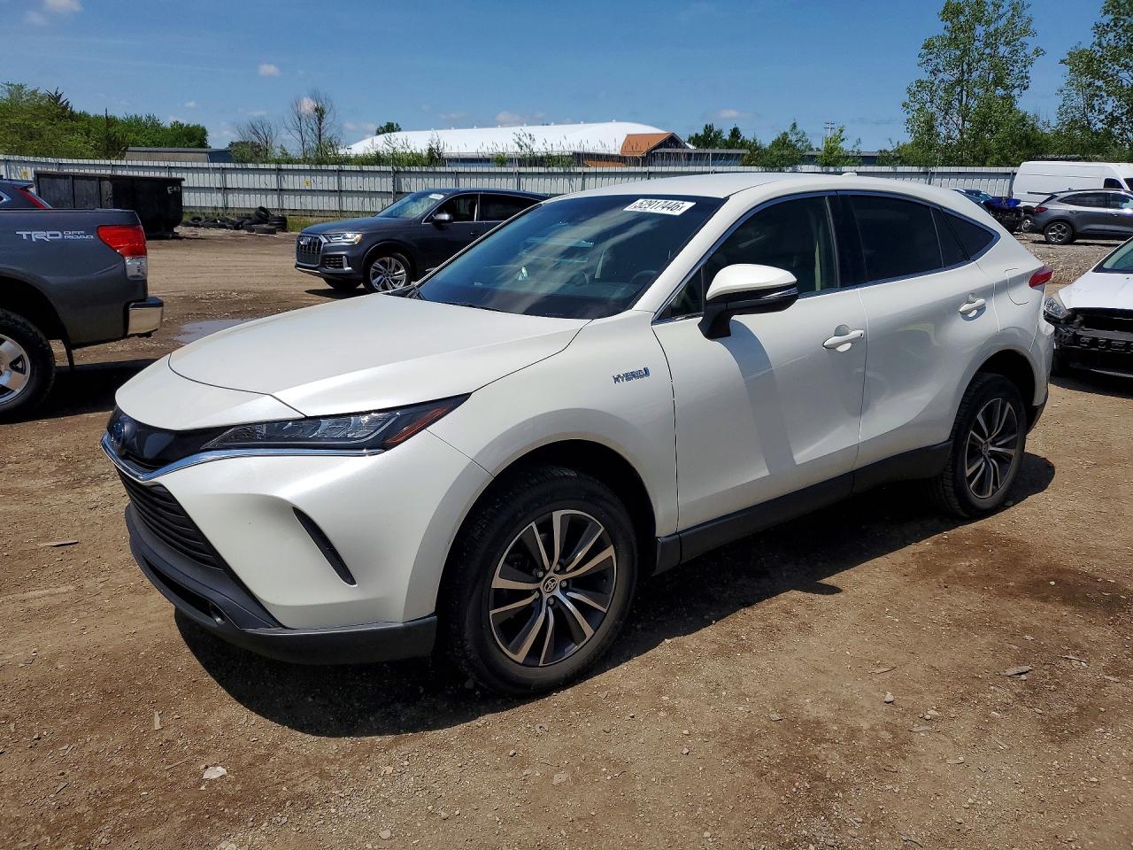2021 Toyota Venza XLE, VIN JTEAAAAH2MJ010813 — Hail