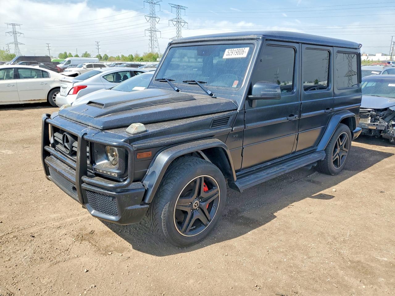 2017 Mercedes-Benz G 63 AMG, VIN WDCYC7DF2HX265968 — Normal wear