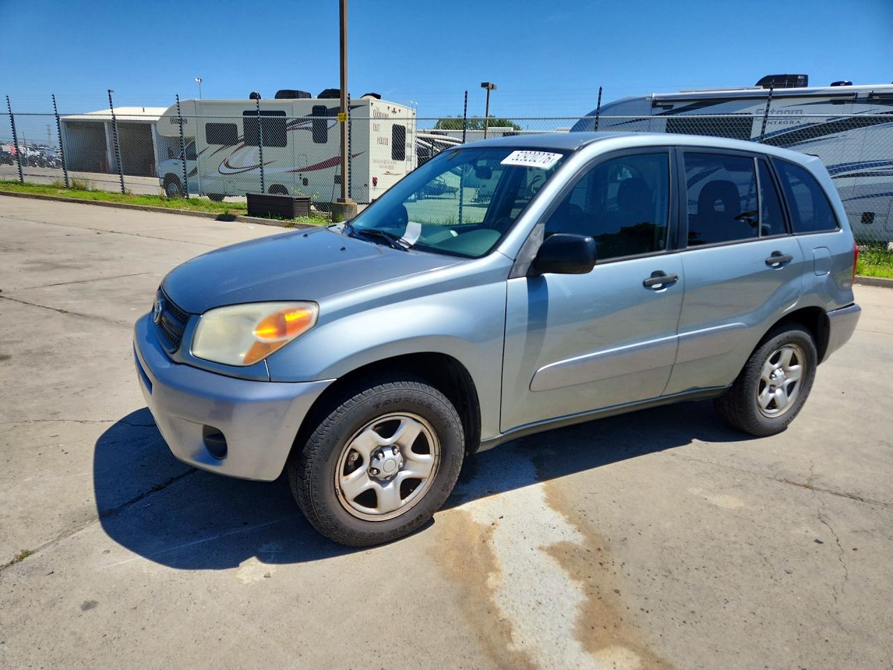 2005 Toyota RAV4, VIN JTEGD20VX50056802 — Rear end