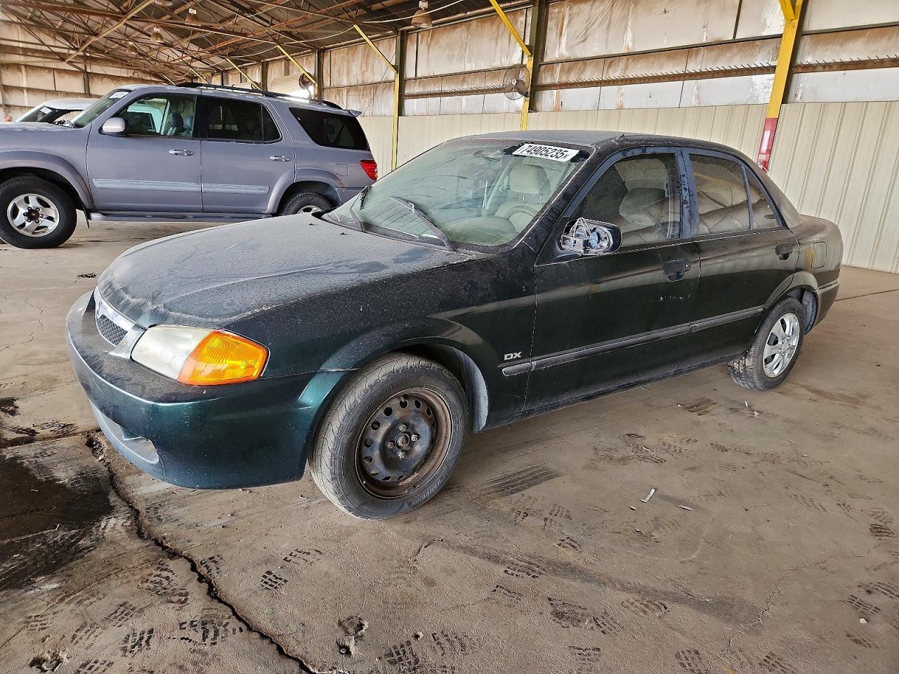 2007 Mazda Protege DX, VIN JM1BJ2220Y0304795 — Normal wear