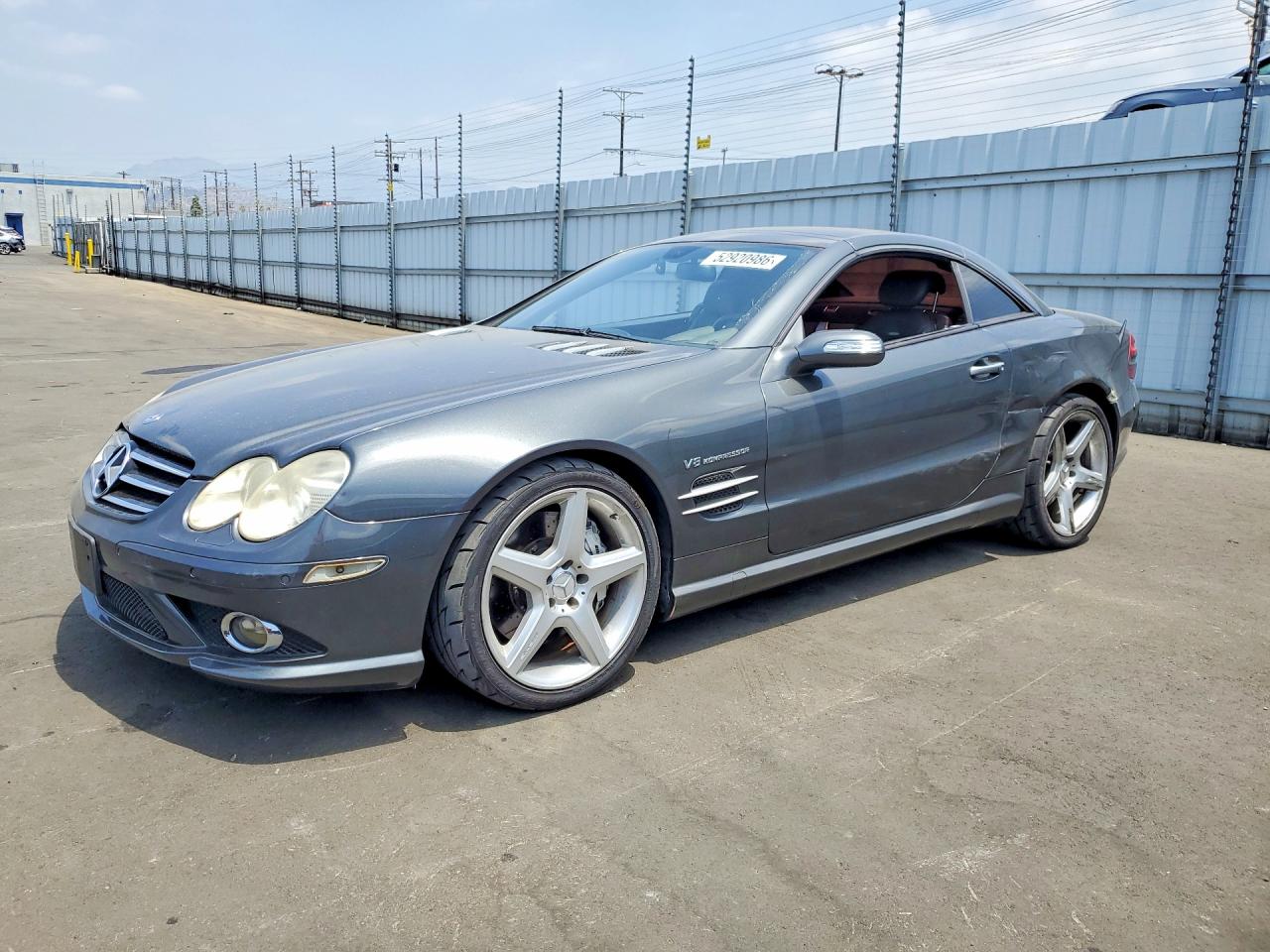 2008 Mercedes-Benz SL 55/63 AMG, VIN WDBSK72F18F141535 — Rear end