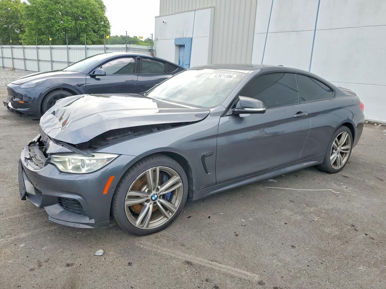 2014 BMW 4 Series 435i xDrive, VIN WBA3R5C54EK187873 — Front end