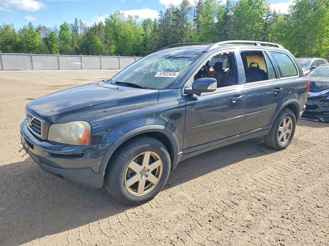 2010 Volvo XC90 I6, VIN YV4982CZ2A1544451 — Interior fire