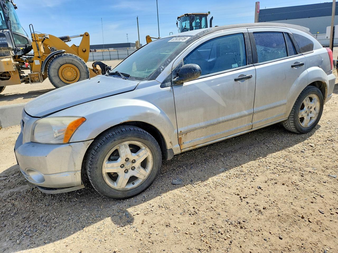 2007 Dodge Caliber SXT, VIN 1B3HB48B47D525898 — Зад