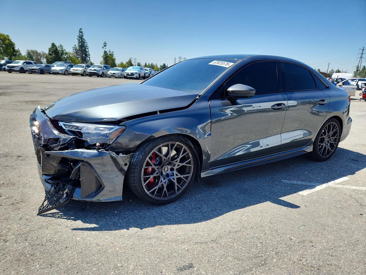 2025 Audi RS 3, VIN WUAGWDGY8SA911337 — Front end