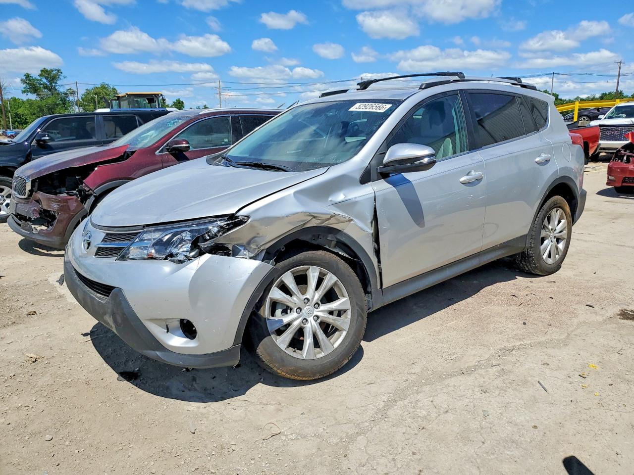 2014 Toyota RAV4 Limited, VIN 2T3YFREV9EW098121 — Front end